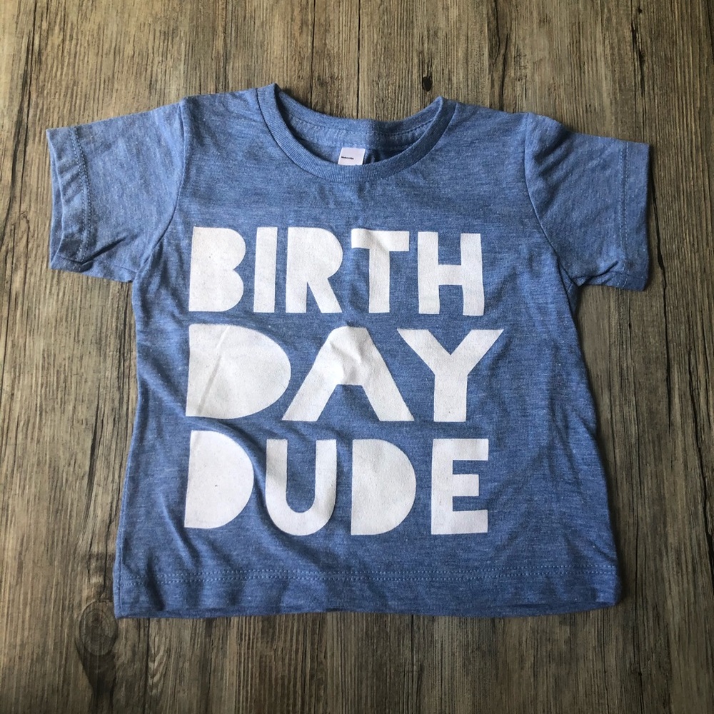 NWOT. Birthday Tee for Toddler Boy. 🎈